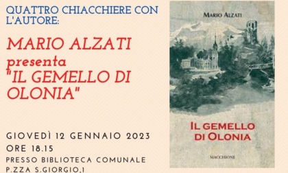 Mario Alzati ospite in biblioteca a Venegono