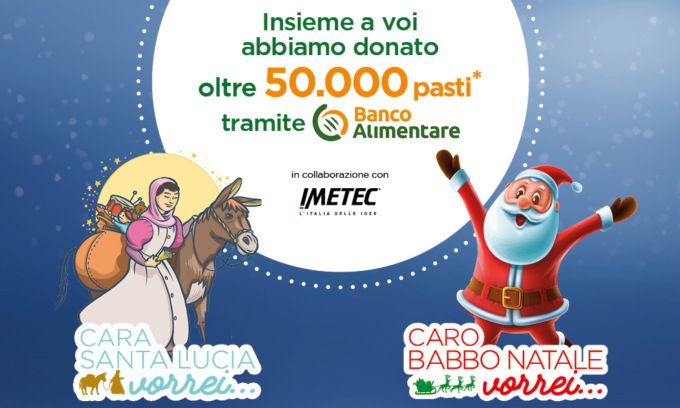 Grazie ai nostri lettori abbiamo alimentato la speranza: donati 50mila pasti al Banco Alimentare
