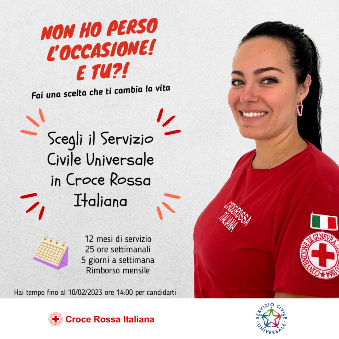 Servizio civile con la Croce Rossa di Saronno