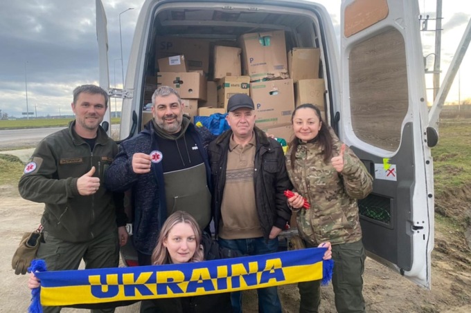 Da Rovellasca alla regione di Kherson: consegnata la culla termica della Taac si gira