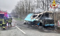 A fuoco il paninaro di viale Belforte