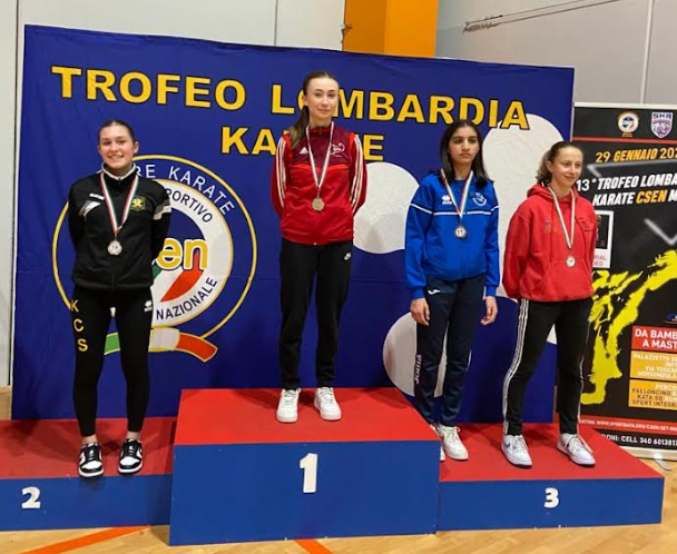 Karate: ancora un oro per la Saronnese Alessandra Bossi