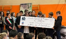 Cislago, gli alunni della primaria donano un assegno per il Centrafrica