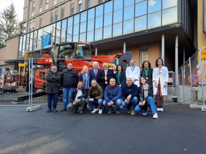 Avviato il cantiere per tre camere protette nel Day Hospital Oncoematologico Giacomo Ascoli