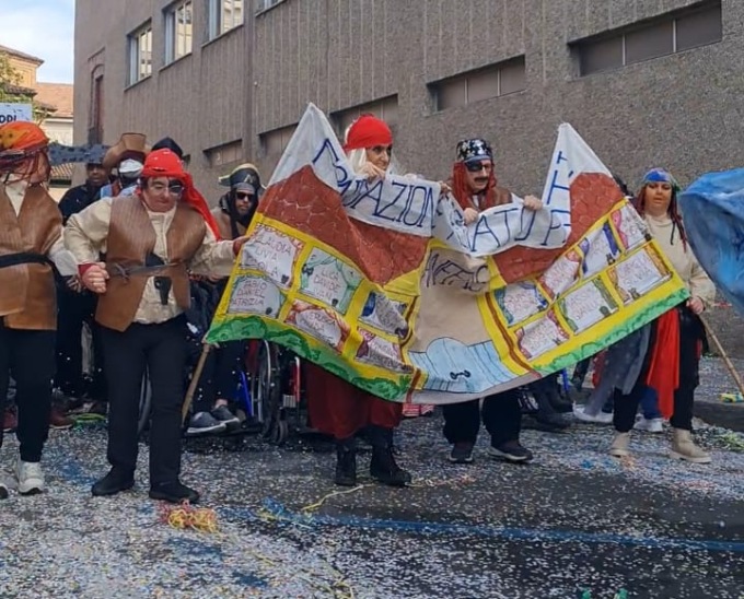 A Busto il Carnevale è inclusivo: ci sono i pirati di Fondazione Renato Piatti