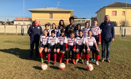 Gerenzano, la Salus under 12 vince il campionato di calcio femminile