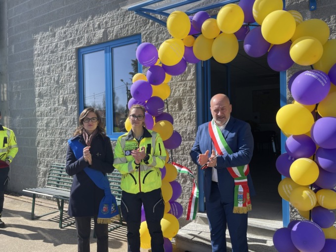 Inaugurata la nuova sede della Protezione civile di Olgiate Olona