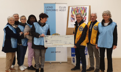 Il Lions Club Saronno dona 1.200 euro alla San Vincenzo