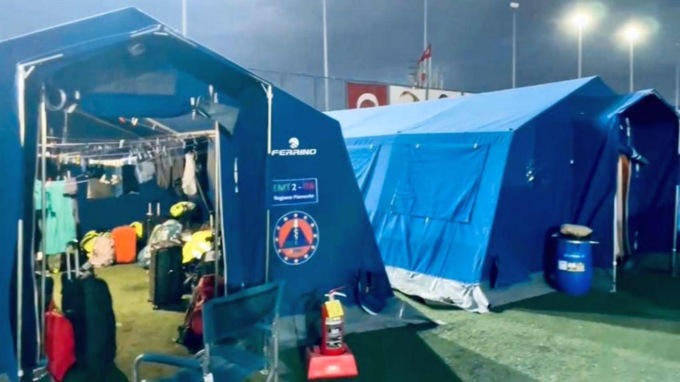 Il Piemonte dona un ospedale da campo alla città di Antiochia