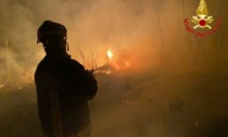 Incendio a Montegrino: bruciati quaranta ettari di area boschiva