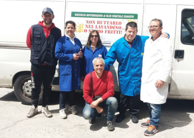 Dall’olio usato ai detersivi green: la presentazione del progetto