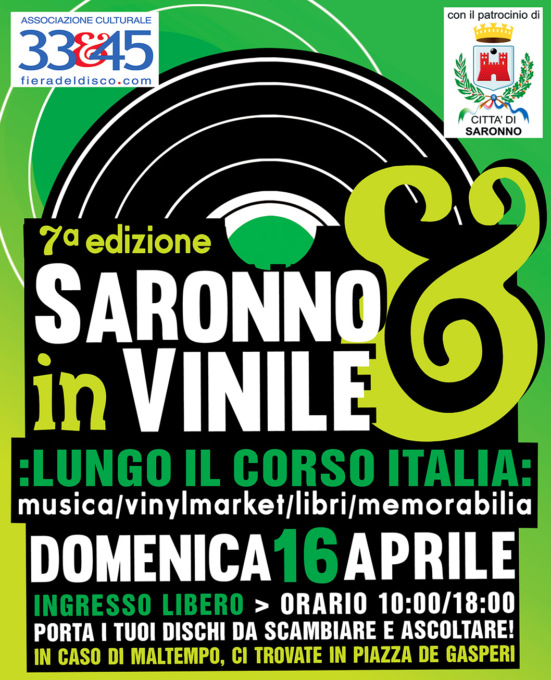Domenica torna “Saronno in vinile”