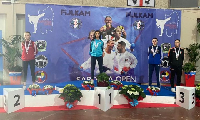 Karate: Argento per la Saronnese Alessandra Bossi all’open di Sardegna
