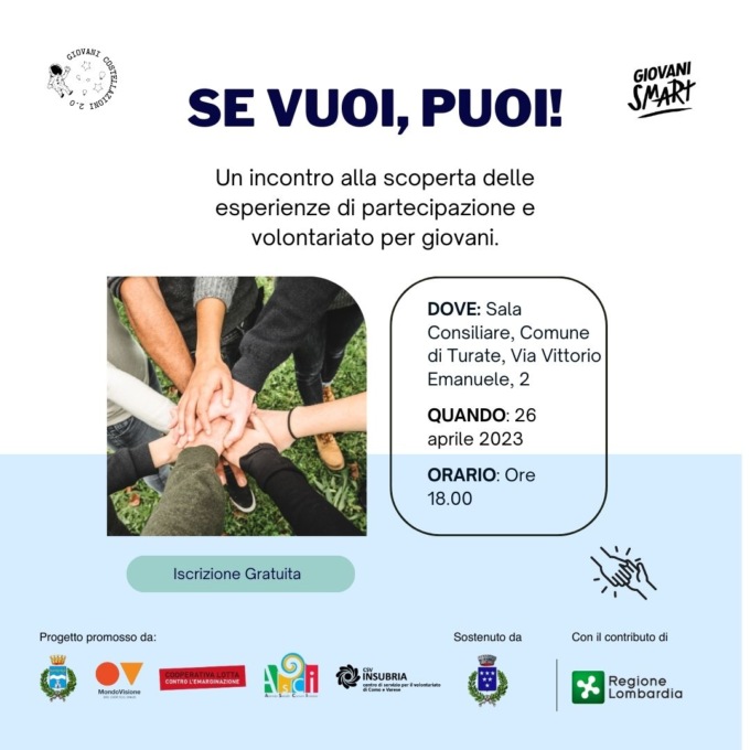 Porte aperte al volontariato nella comunità