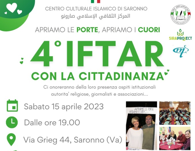 Il Centro Islamico di Saronno apre le sue porte per il quarto Iftar
