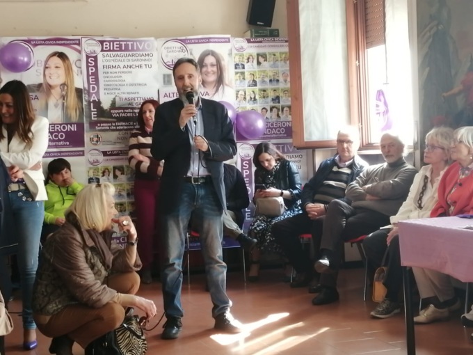 Obiettivo Saronno contro la maggioranza: “Nessun problema ad essere sostenuti da Forza Italia?”