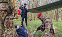 I "Carabinieri Cacciatori" all'opera nel Parco Pineta