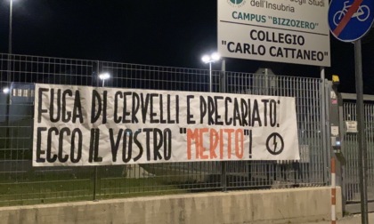 Blocco studentesco contro la fuga di cervelli e precariato