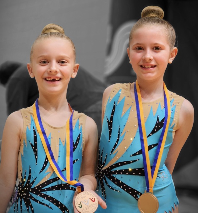 Ginnastica ritmica: bronzo per il duo Restani Borsellino