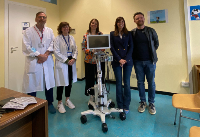 Donato un respiratore per la scuola di Pediatria dell’Università dell’Insubria