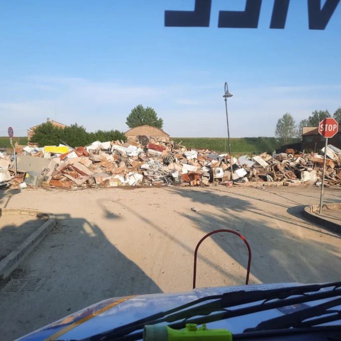 Protezione civile Varese: prosegue il lavoro in Emilia Romagna