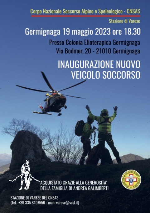 Un nuovo mezzo per il soccorso alpino