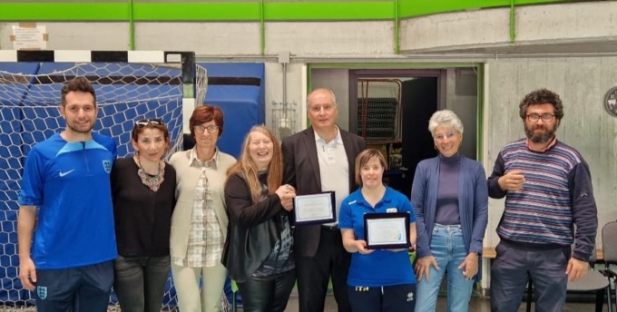 Mozzate, atleta paralimpica ospite alle scuole medie