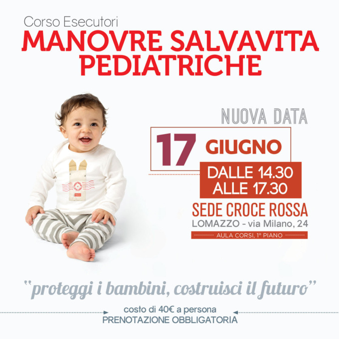 Nuovo corso manovre salvavita pediatriche