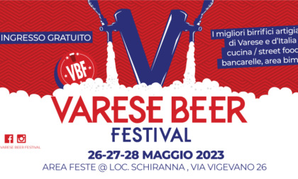 Torna dal 26 al 28 maggio il Varese beer festival