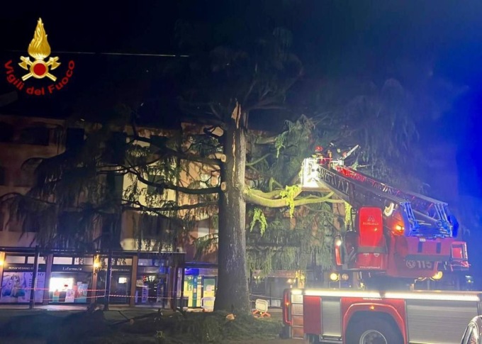 Ancora maltempo in provincia di Varese: 100 interventi nel corso della notte