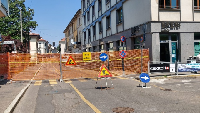 Sono iniziati i lavori per il nuovo corso Bernacchi a Tradate