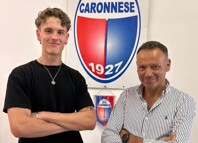 La Caronnese riconferma fra i pali Mattia Paloschi