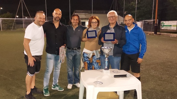 Tutti sul campo da calcio per ricordare Di Furia