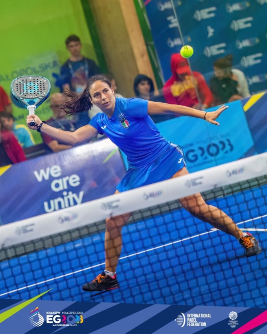 Limido festeggia la sua campionessa di padel Giulia Sussarello