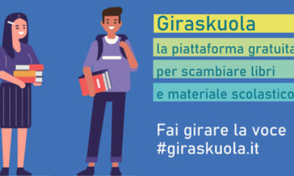 Con Giraskuola si scambiano libri e materiali usati