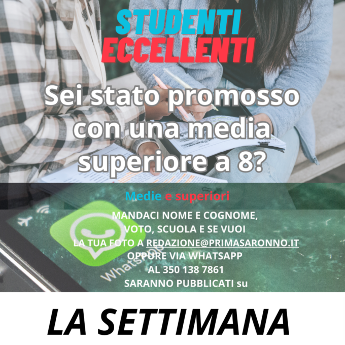 Studenti eccellenti: inviateci le vostre foto