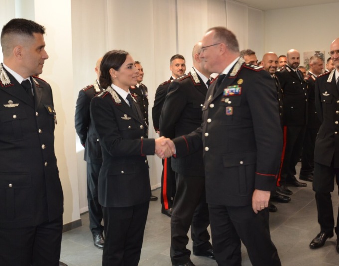 Il generale Taurelli saluta il Comando di Varese