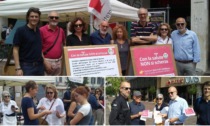 Gazebo in piazza del Pd: "Con la salute non si scherza"