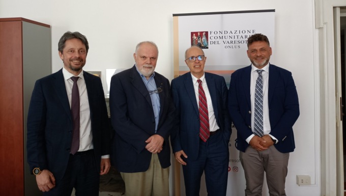 Il presidente della Fondazione Cariplo in visita a Varese