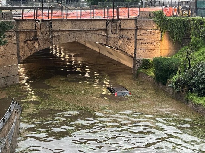 Il maltempo colpisce Saronno e la provincia di Varese