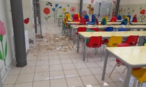Maltempo, pesanti danni alla scuola primaria di Origgio
