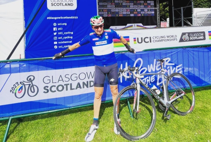 Le ultime energie, la volata disperata: a 65 anni sfiora il sogno mondiale a Glasgow