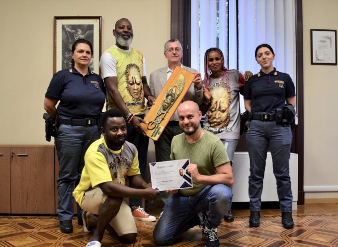 Visita speciale in Commissariato dell’Associazione Edo Union Varese