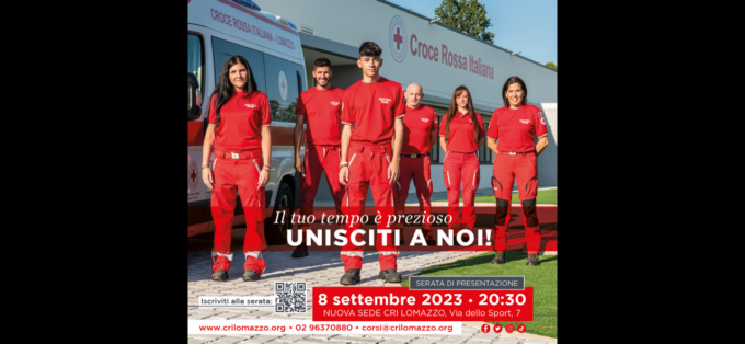 Cri Lomazzo nuovo corso per diventare volontario