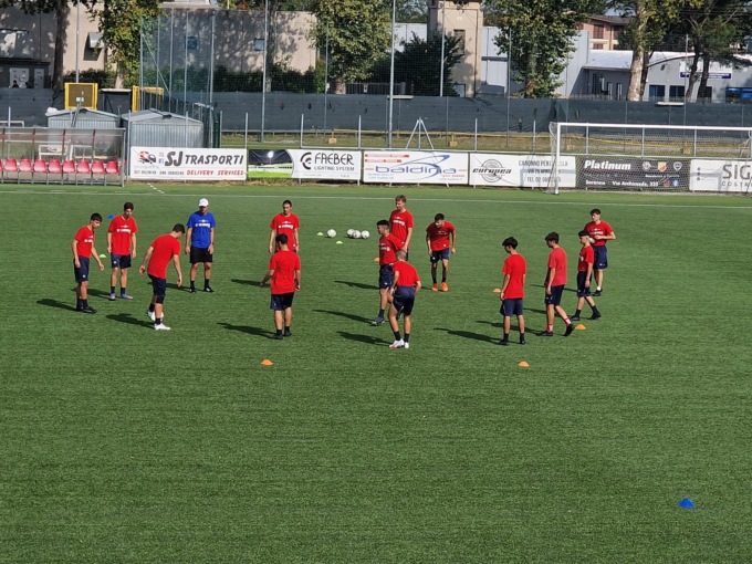 Iniziata la preparazione degli juniores della Caronnese