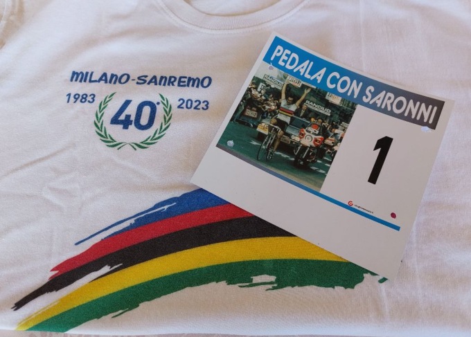 Pedalata con Saronni