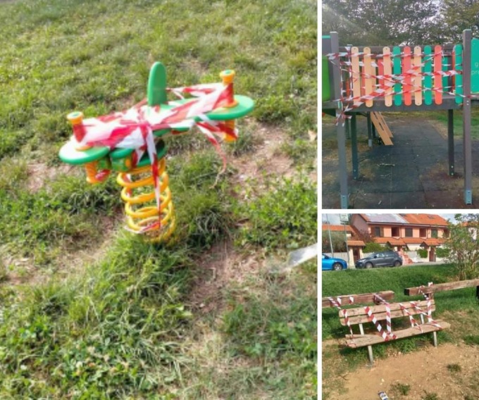 Atti vandalici al Parco di via Fratelli Ghirimoldi