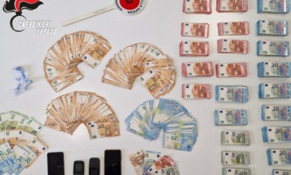 Pusher in trappola a Gorla Minore: sequestrati 40mila euro
