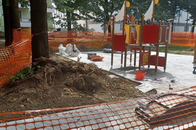 Iniziati i lavori per il nuovo parco giochi inclusivo