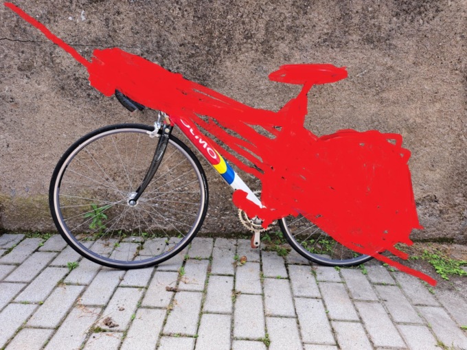 Le bici recuperate a Vedano Olona